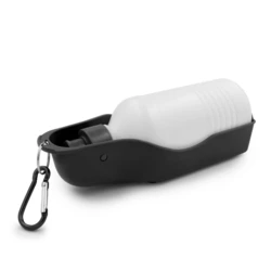 Butelka podróżna dla psa 250 ml, miska na wodę z karabińczykiem | Maud (V0020/W-03)