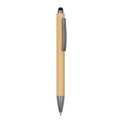 Bambusowy długopis, touch pen | Keandre (V0058-17)-3