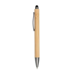 Bambusowy długopis, touch pen | Keandre (V0058-17)-6