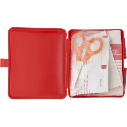 First aid kit in plastic case, 10 pcs (V8556-05)-3