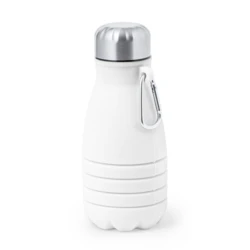 Faltbare Sportflasche 550 ml mit Karabinerhaken (V1311-02)