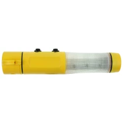 Latarka bezpieczeństwa 1 LED, przecinak do pasów, młotek bezpieczeństwa | Auden (V7735-08)-5