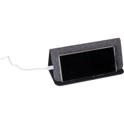 Podkładka pod mysz RPET, ładowarka bezprzewodowa 10W (V1542-19)