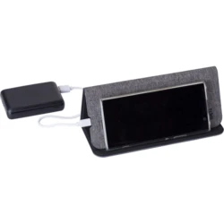 Podkładka pod mysz RPET, ładowarka bezprzewodowa 10W (V1542-19)-2