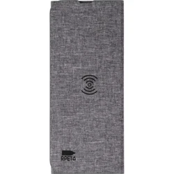 Podkładka pod mysz RPET, ładowarka bezprzewodowa 10W (V1542-19)-4