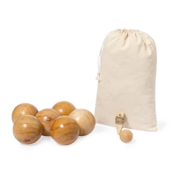 Drewniana gra zręcznościowa, kule do gry w Boule (V2093-00)