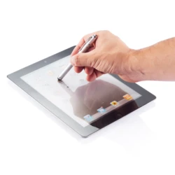 Długopis 4 w 1, touch pen, wskaźnik laserowy, latarka (P327.102)-6