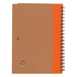Notizbuch ca. A5 mit Kugelschreiber | Salvatore (V2389-07)-3
