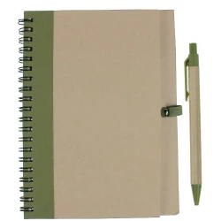 Notebook approx. A5 with ball pen | Salvatore (V2389-10)-3