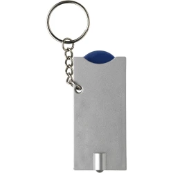 Brelok do kluczy, żeton do wózka na zakupy, lampka LED (V2452-04)-3