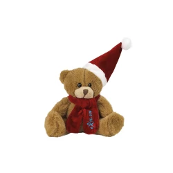 Plush Christmas teddy bear | Nathan Brown (HE261-56)-5