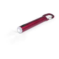 Torch 1 LED, ball pen and carabiner clip (V8735-05)