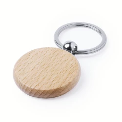 Drewniany brelok do kluczy (V0724-17A)