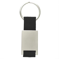 Keyring with metal badge | Preston (V4790-03)-2