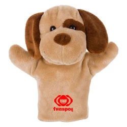 Plush dog, hand puppet | Obie (HE694-18)-4