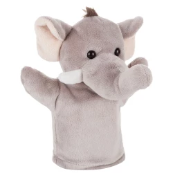 Plush elephant, hand puppet | Tank (HE696-19)-2