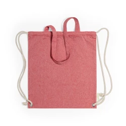 Baumwolltasche 2 in 1, Beutel mit Kordel, Einkaufstasche (V6792-05)-3