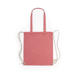 Baumwolltasche 2 in 1, Beutel mit Kordel, Einkaufstasche (V6792-05)-4