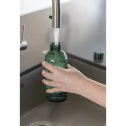 Leakproof water bottle with metallic lid (P433.447)-9