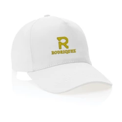 Impact 5panel 280gr Recycled cotton cap with AWARE™ tracer (P453.313)-8