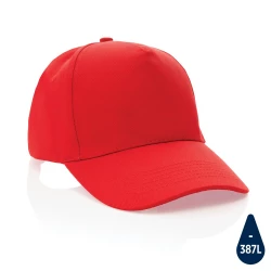 Impact 5panel 280gr Recycled cotton cap with AWARE™ tracer (P453.314)