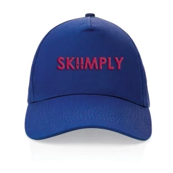 Impact 5 panel 190gr Recycled cotton cap with AWARE™ tracer (P453.335)-8