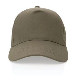 Impact 5 panel 190gr Recycled cotton cap with AWARE™ tracer (P453.337)-2