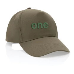 Impact 5 panel 190gr Recycled cotton cap with AWARE™ tracer (P453.337)-8