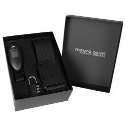 Travel set Mauro Conti, digital luggage scale, luggage strap, travel padlock | Abigail (V4999-03)-3