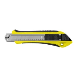 Nóż do tapet z mechanizmem zabezpieczającym, zapasowe ostrza w komplecie | Sutton (V7237-08)-5