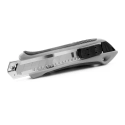 Nóż do tapet z mechanizmem zabezpieczającym, zapasowe ostrza w komplecie | Sutton (V7237-19)-3