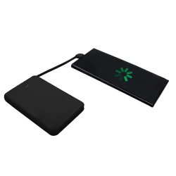 Power bank 5000 mAh ze zintegrowanymi kablami, adapter w komplecie | Presley (V0905-03)-6