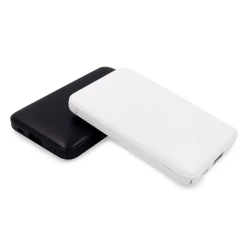 Power bank 5000 mAh ze zintegrowanymi kablami, adapter w komplecie | Presley (V0905-03)-11
