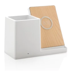 Ładowarka bezprzewodowa 10W, organizer na biurko Ontario (P308.403)