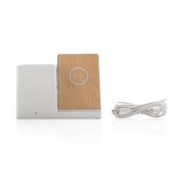 Ładowarka bezprzewodowa 10W, organizer na biurko Ontario (P308.403)-3