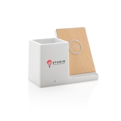Ładowarka bezprzewodowa 10W, organizer na biurko Ontario (P308.403)-10