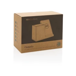 Ładowarka bezprzewodowa 10W, organizer na biurko Ontario (P308.403)-15