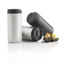 Kubek podróżny 330 ml Metro ze stali nierdzewnej z recyklingu (P435.042)-10