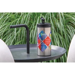 Kubek podróżny 330 ml Metro ze stali nierdzewnej z recyklingu (P435.042)-15