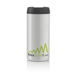 Kubek podróżny 330 ml Metro ze stali nierdzewnej z recyklingu (P435.043)-4