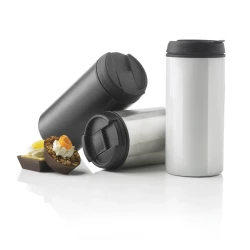 Kubek podróżny 330 ml Metro ze stali nierdzewnej z recyklingu (P435.043)-9