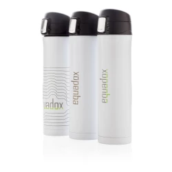 Kubek termiczny 450 ml, stal nierdzewna z recyklingu (P435.503)-8
