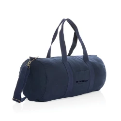 Torba sportowa, podróżna Impact AWARE™, bawełna z recyklingu (P707.195)-5