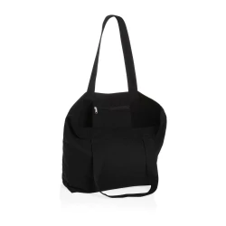 Impact Aware™ 240 gsm rcanvas shopper w/pocket undyed (P762.961)-2