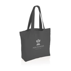 Impact Aware™ 240 gsm rcanvas shopper w/pocket undyed (P762.968)-4