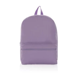 This 285 gsm recycled canvas backpack is a classic for everyday use. This bag features a spacious front and back pocket to hold your other daily essentials. With AWARE™ tracer that validates the genuine use of recycled materials. Each backpack saves -2