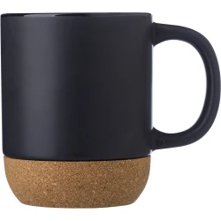 Kubek ceramiczny 420 ml z korkowym elementem (V6985-03)-2