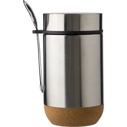 Thermo food container 400 ml, spoon (V1218-32)-4