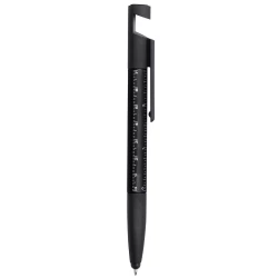 Długopis wielofunkcyjny, czyścik do ekranu, linijka, stojak na telefon, touch pen, śrubokręty (V1849-03)