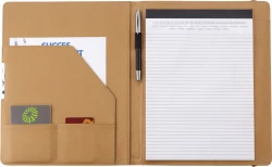 Kork-Konferenzmappe A4 mit Notizbuch (V2778-00)-2
